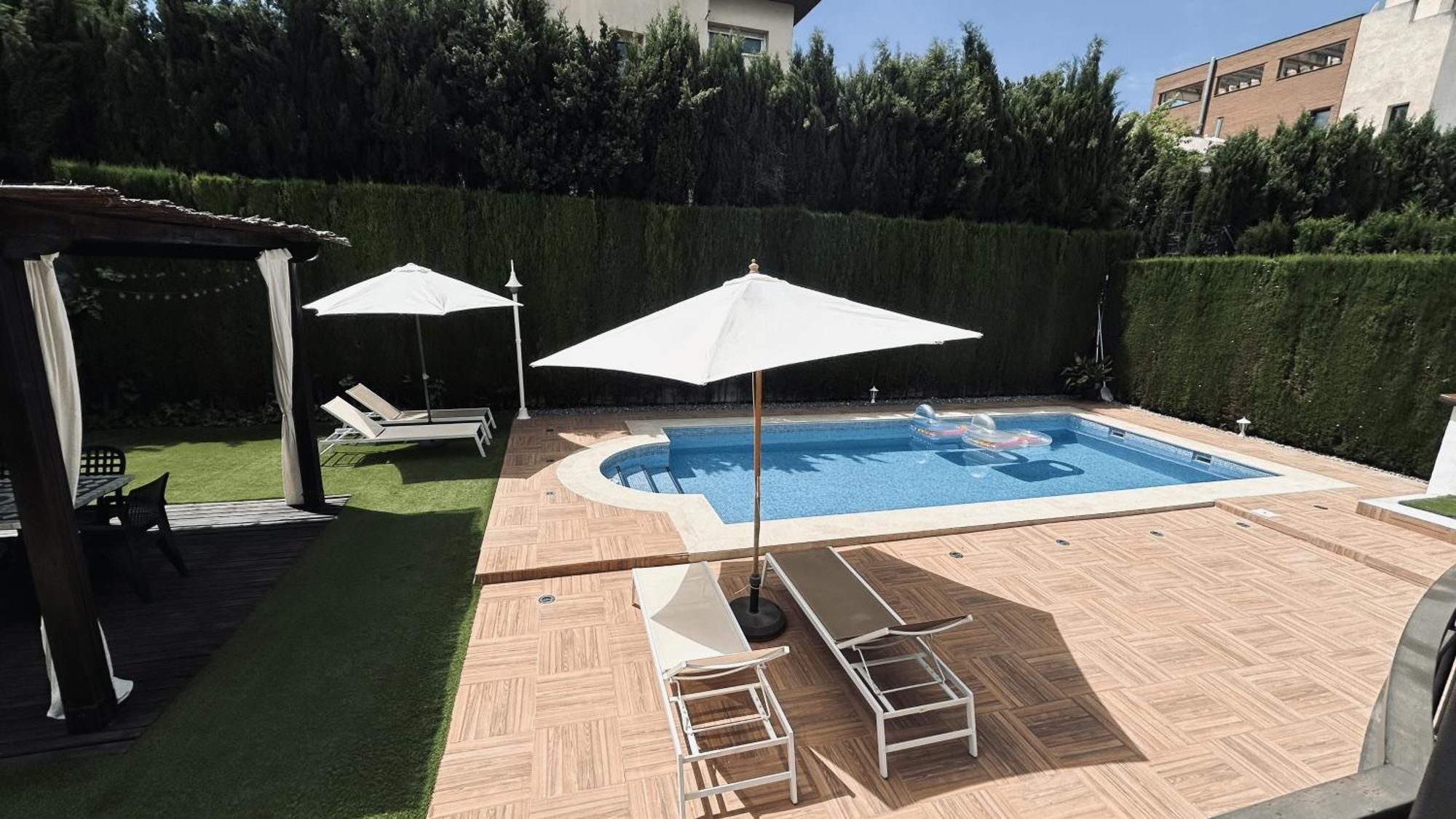 Extraordinaria Villa Con Piscina Y Chimenea Granada Esterno foto